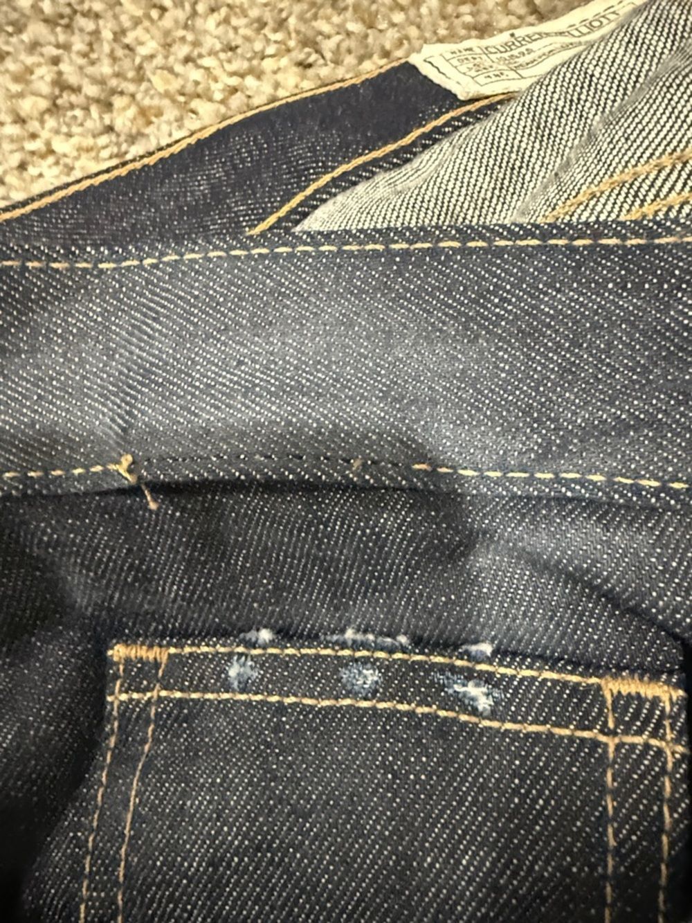 Current/Elliott Pleated Raw Hem Denim Shorts Distressed Dark Wash Sz 16 NWT - Picture 7 of 7